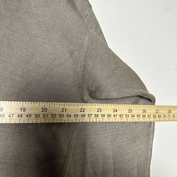 VTG Jhane Barnes Silk 90s Sweater Men XL Crewneck Pullover Lightweight Minimal - Picture 7 of 16